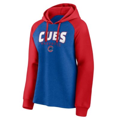 MLB Fanatics Chicago Cubs Recharged Raglan Pullover Hoodie