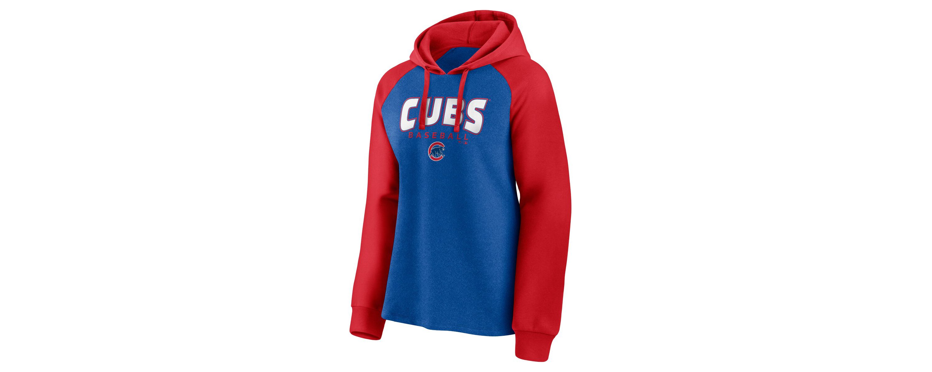 MLB Fanatics Chicago Cubs Recharged Raglan Pullover Hoodie