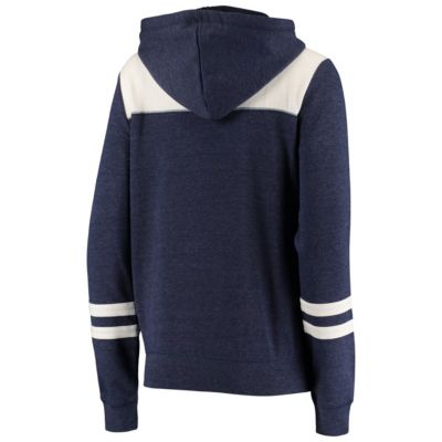 MLB ed Milwaukee Brewers Colorblock Tri-Blend Pullover Hoodie