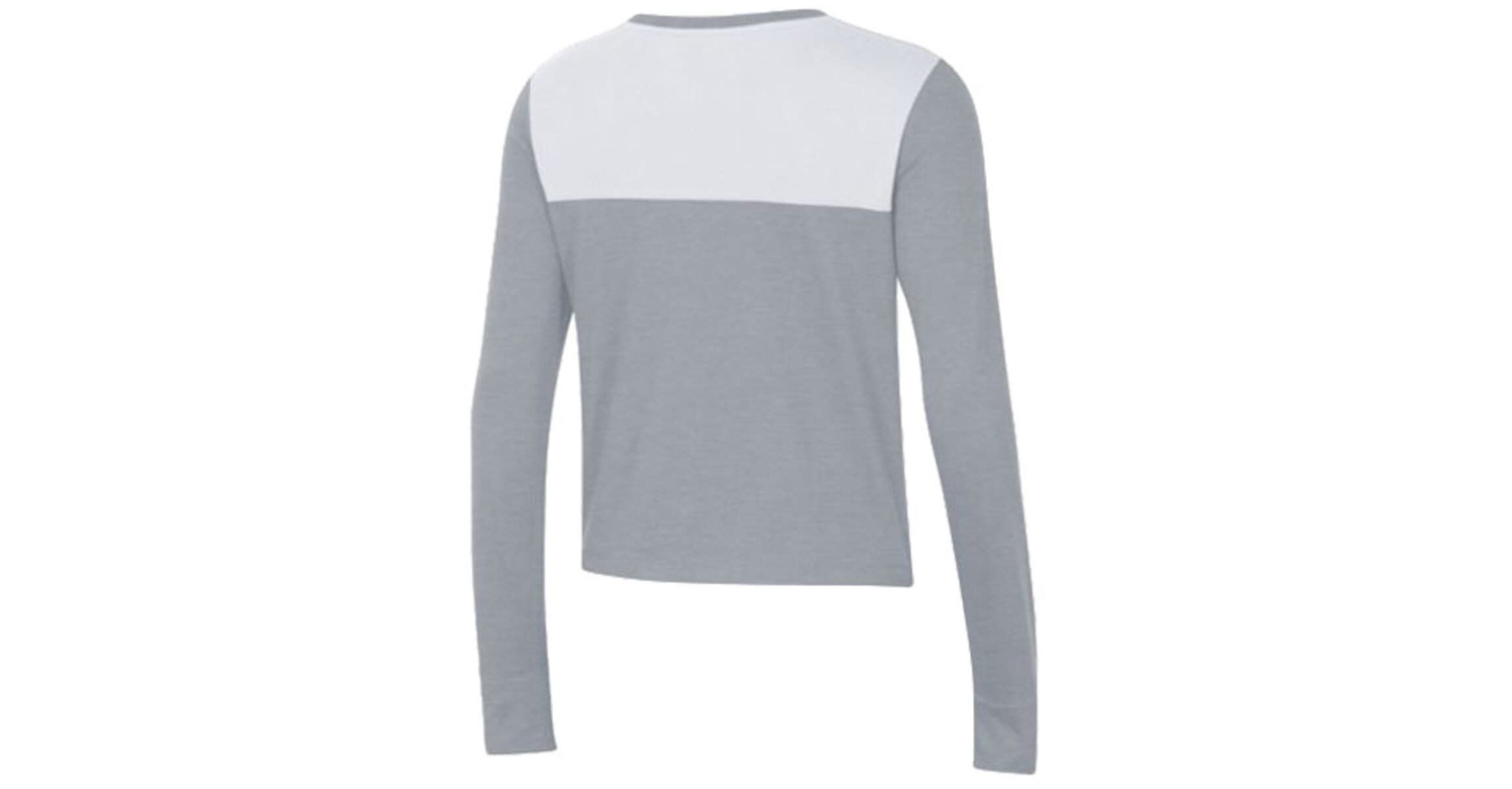 NCAA Under Armour Notre Dame Fighting Irish Vault Cropped Long Sleeve T-Shirt