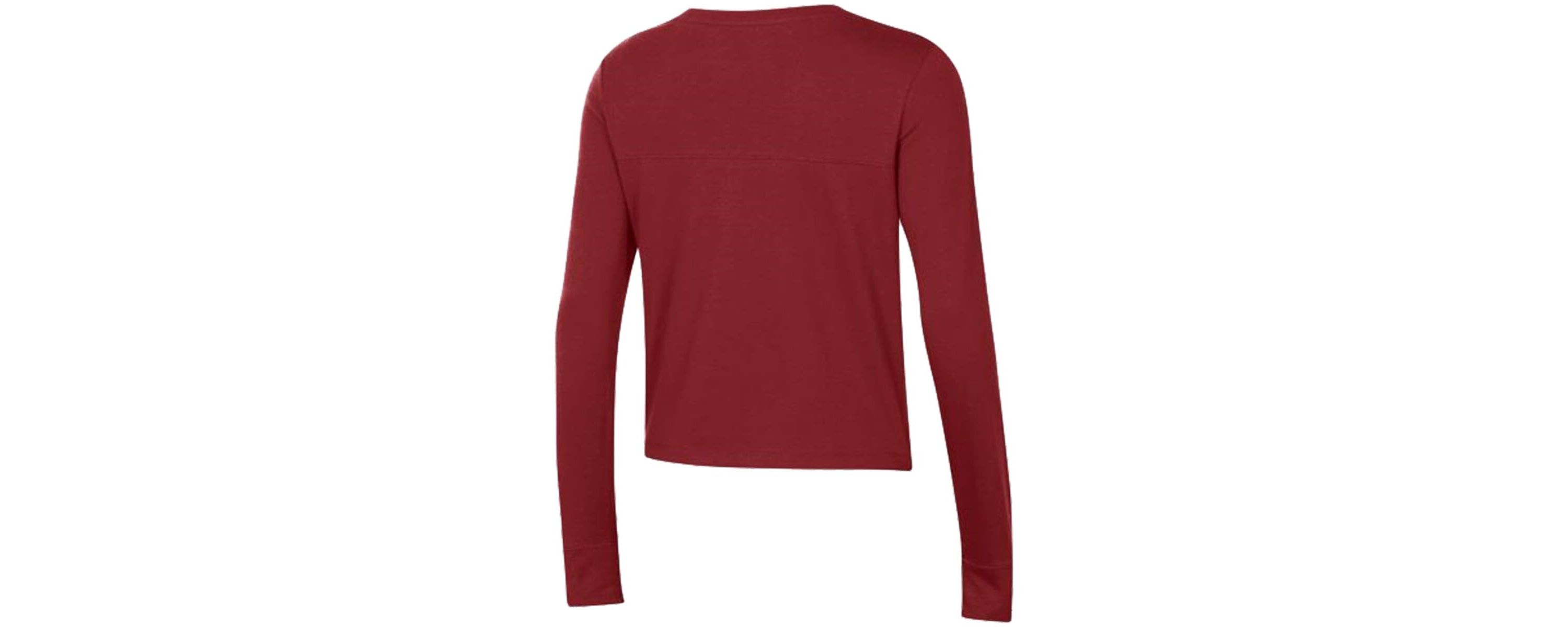 NCAA Under Armour South Carolina Gamecocks Vault Cropped Long Sleeve T-Shirt