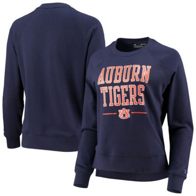 NCAA Under Armour Auburn Tigers All Day Fleece Raglan Pullover Sweatshirt