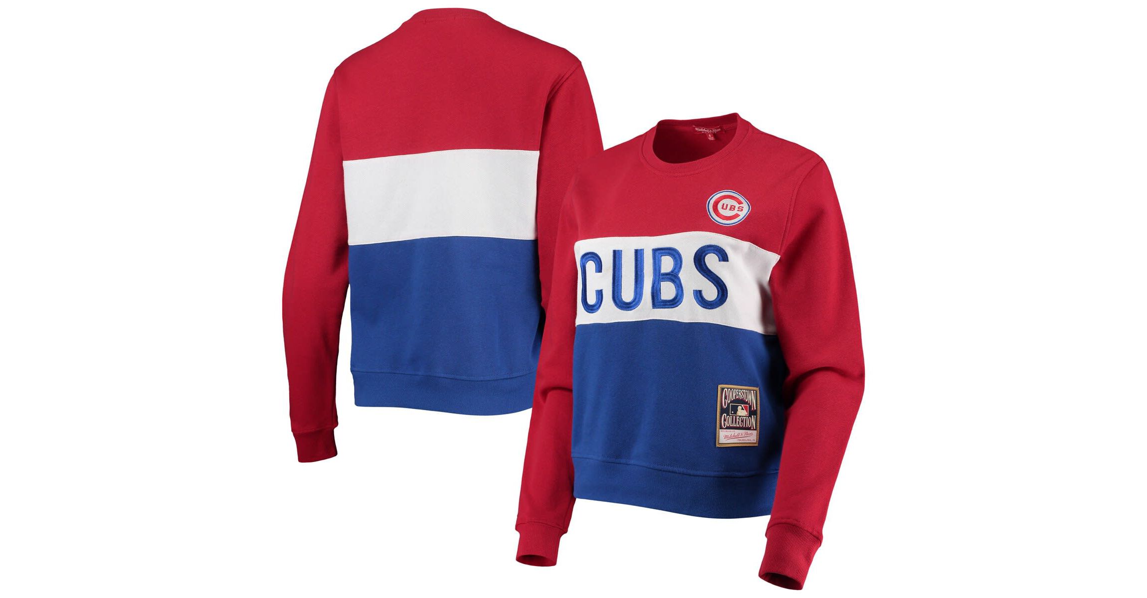 MLB Chicago Cubs Color Block 2.0 Pullover Sweatshirt