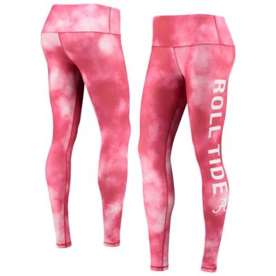 Alabama Crimson Tide NCAA Cloud Dye Mist Leggings