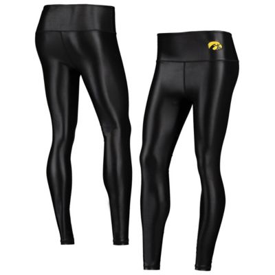 NCAA Iowa Hawkeyes Shine Liquid Leggings