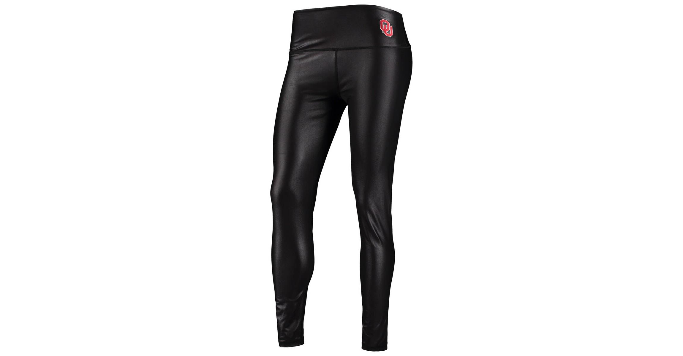 NCAA Oklahoma Sooners Shine Liquid Leggings