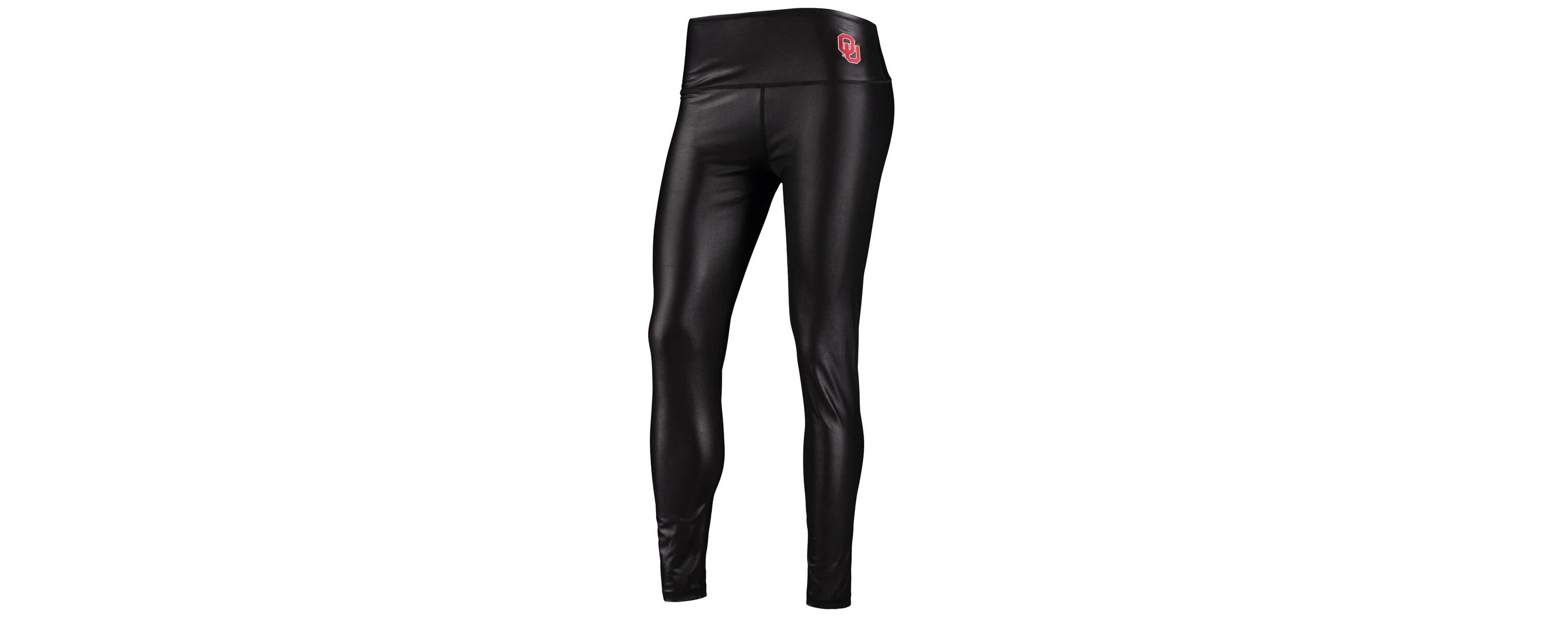 NCAA Oklahoma Sooners Shine Liquid Leggings