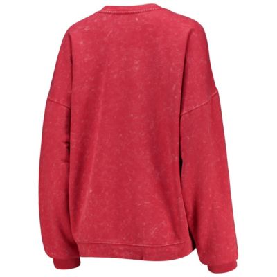 Alabama Crimson Tide NCAA Garment Wash Oversized Vintage Pullover Sweatshirt