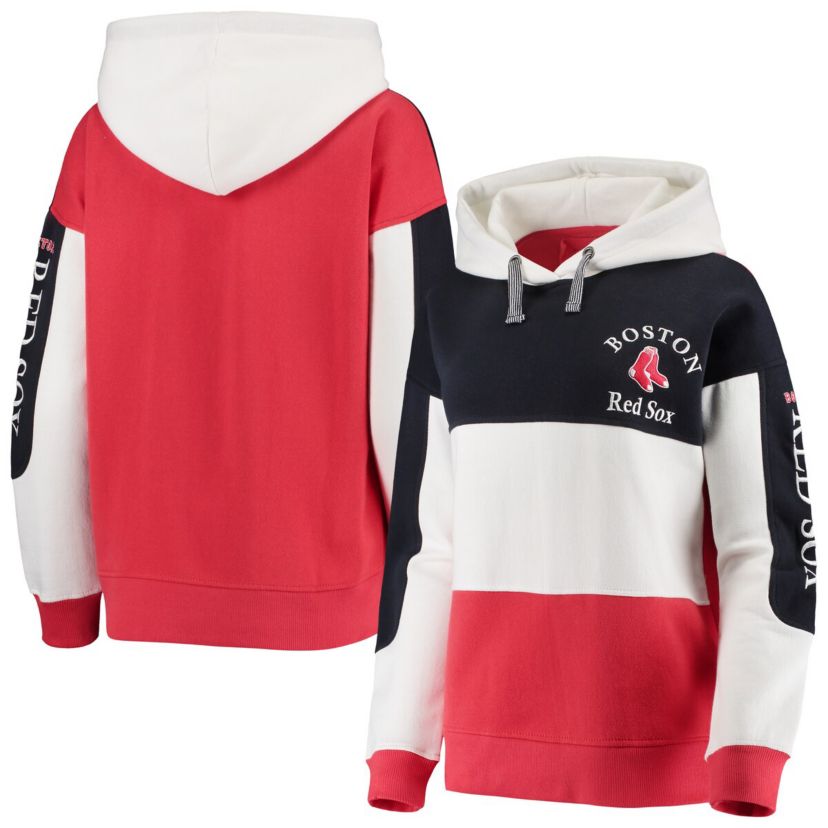 Boston Red Sox MLB Boston Sox Rugby Pullover Hoodie