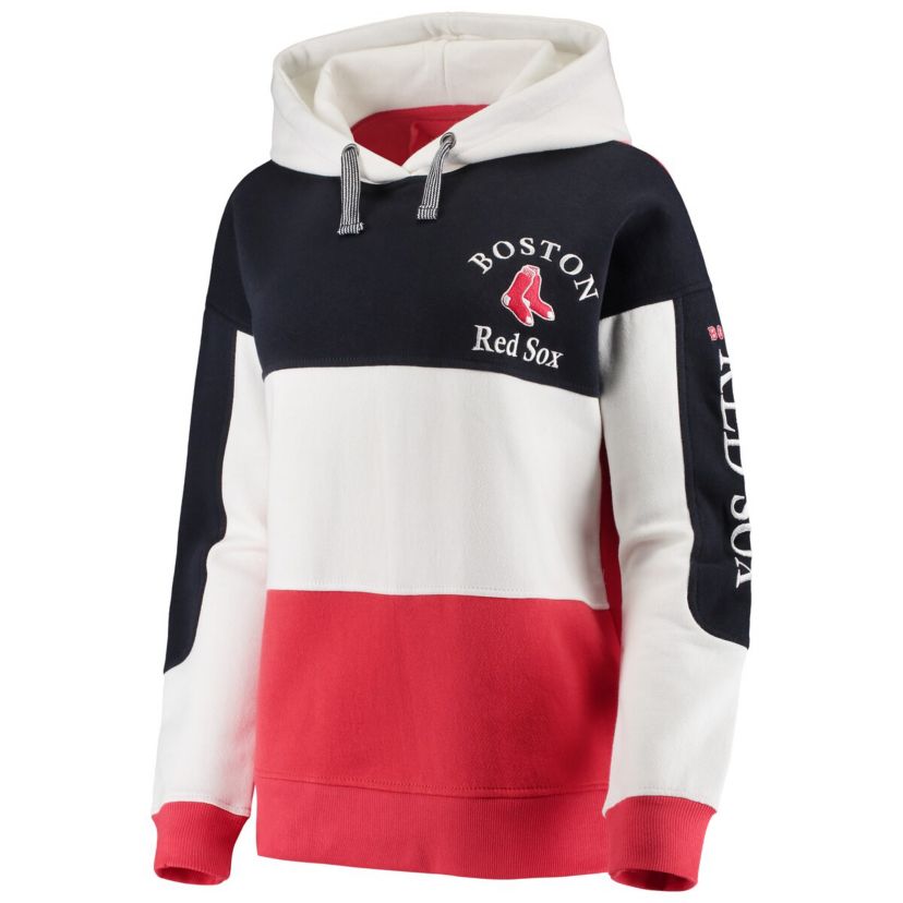 Boston Red Sox MLB Boston Sox Rugby Pullover Hoodie