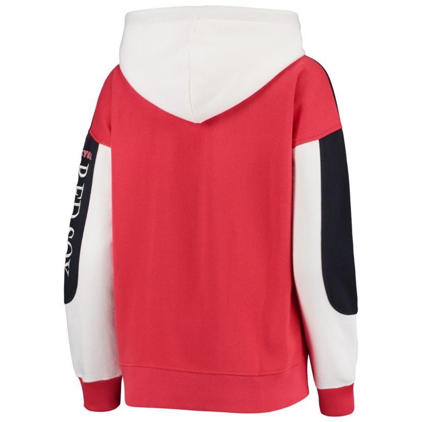 Boston Red Sox MLB Boston Sox Rugby Pullover Hoodie