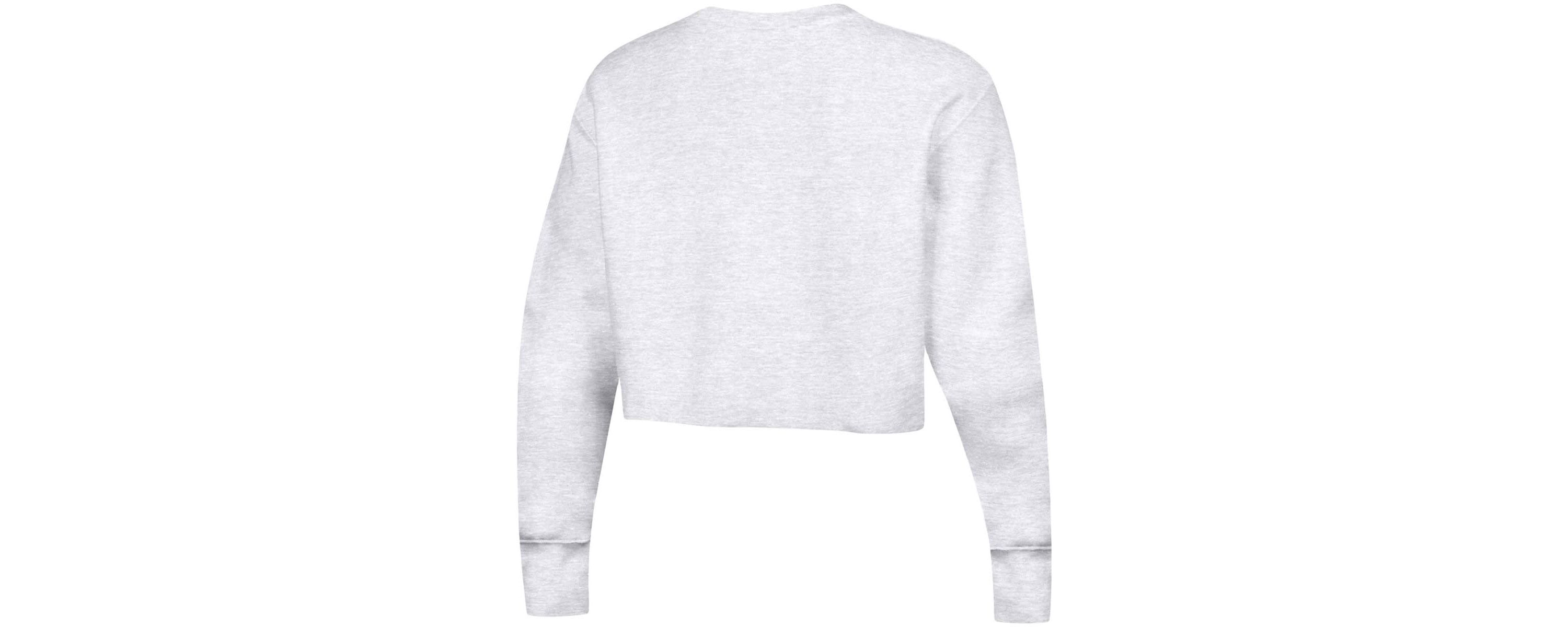 NCAA ed Florida State Seminoles Beach Club Reverse Weave Cropped Pullover Sweatshirt