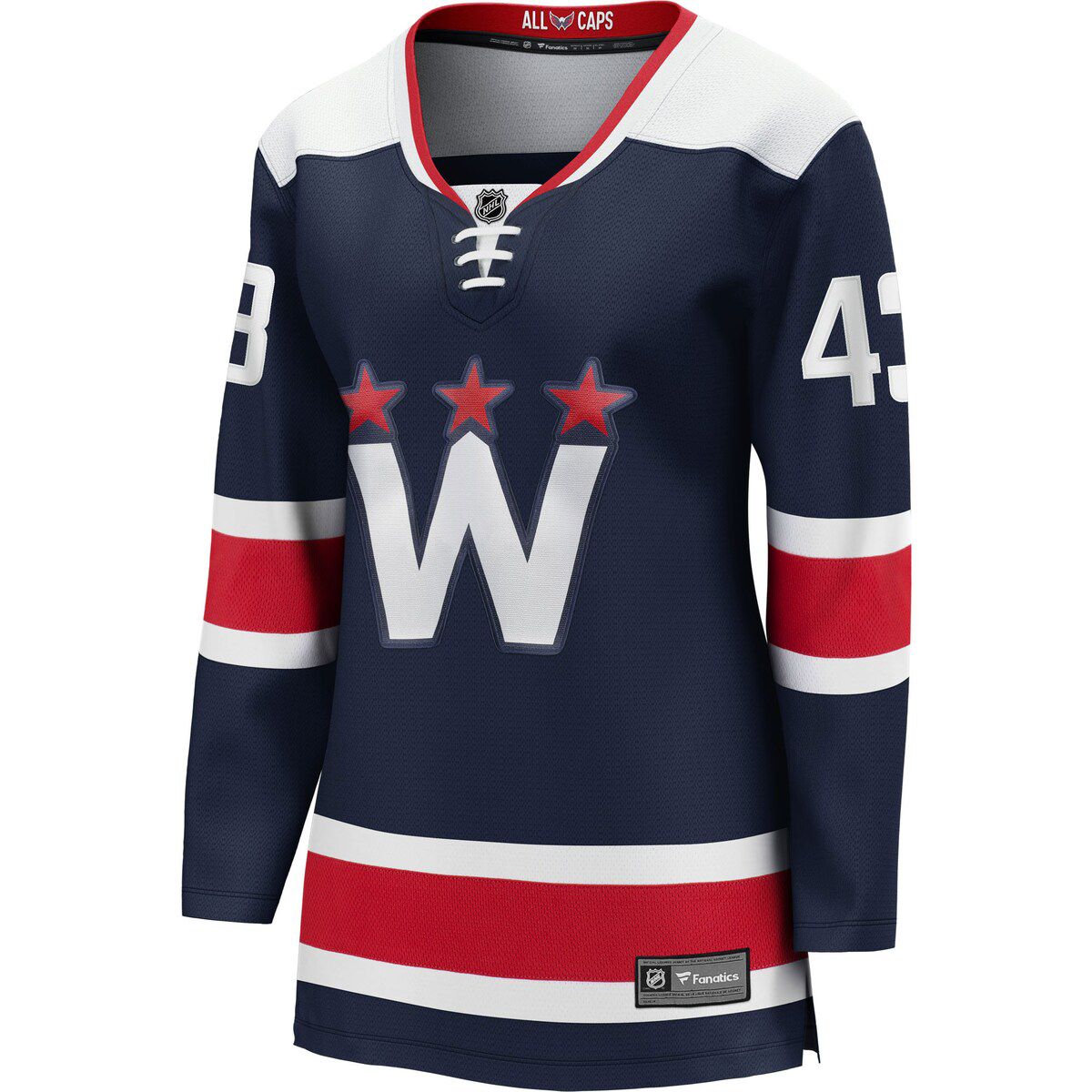 NHL Fanatics Tom Washington Capitals Home Breakaway Jersey