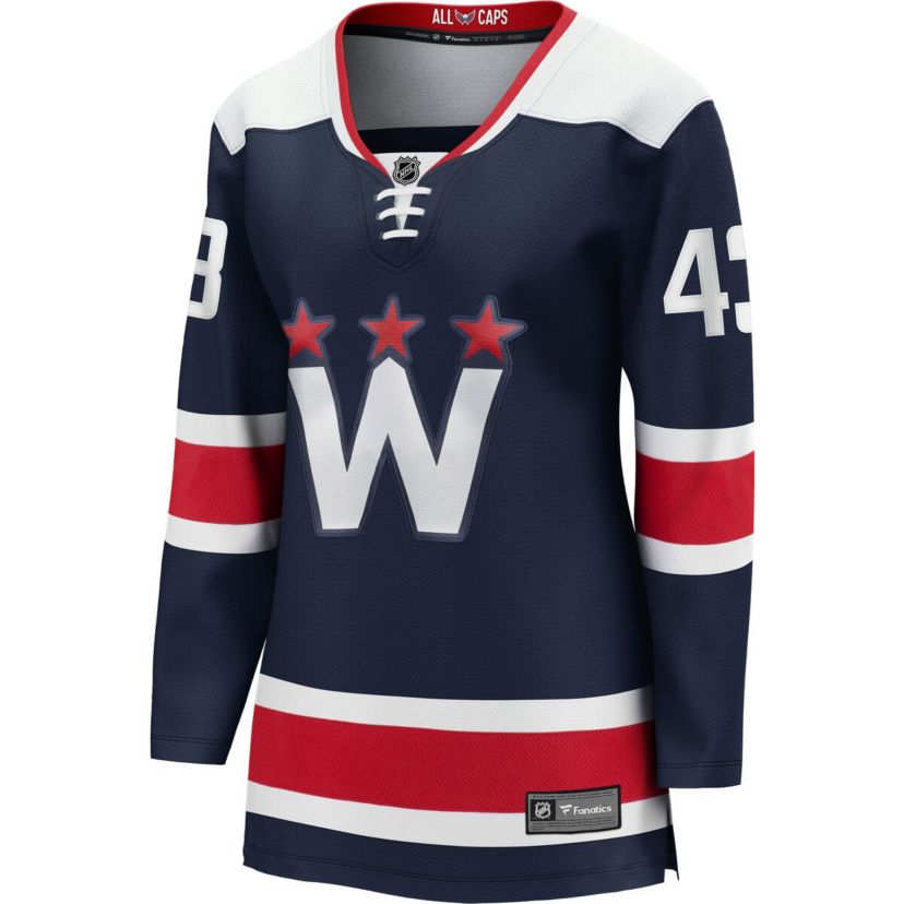 NHL Fanatics Tom Washington Capitals Home Breakaway Jersey