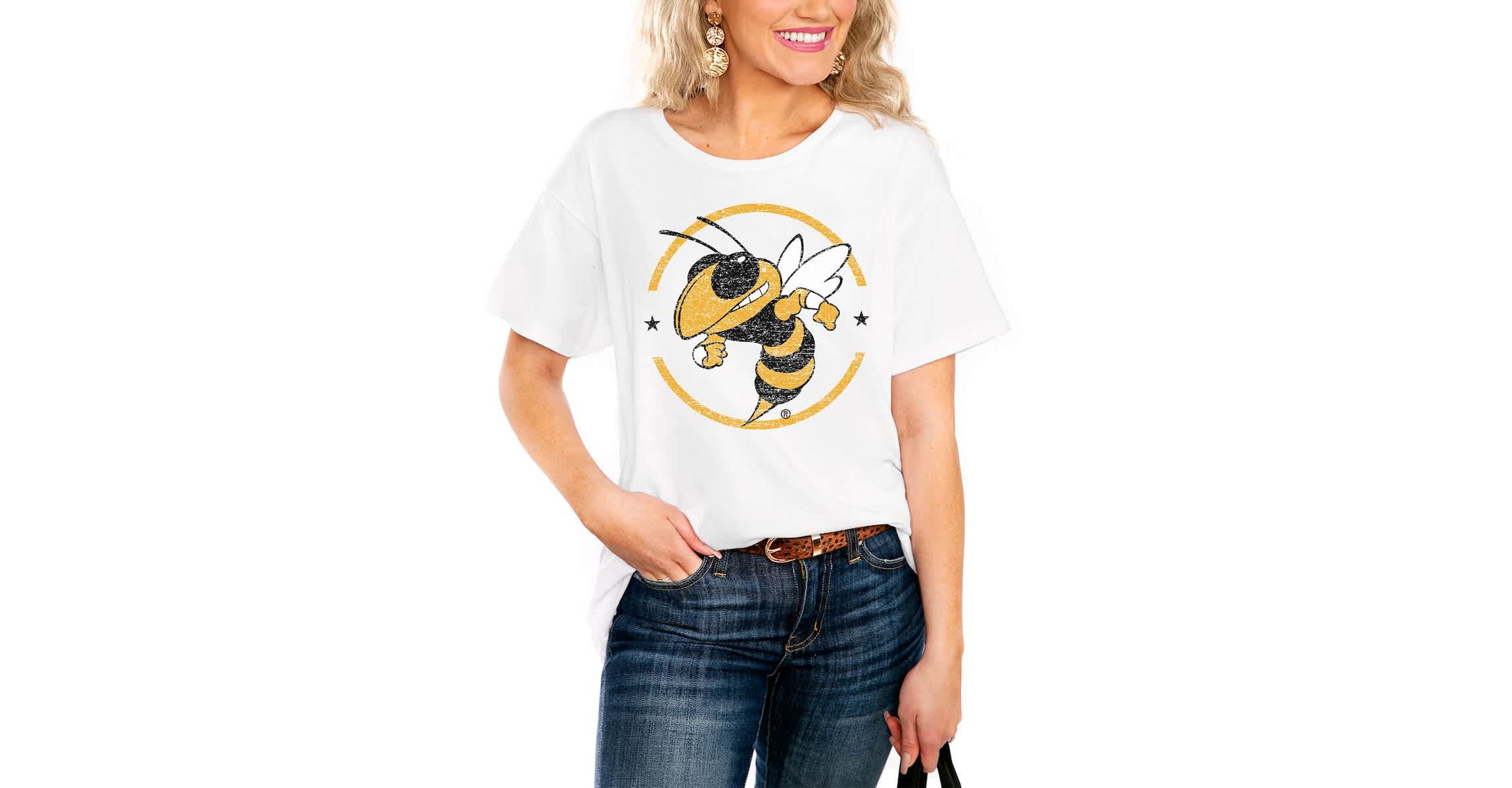 Georgia Tech Yellow Jackets NCAA Georgia Tech Jackets End Zone Easy T-Shirt