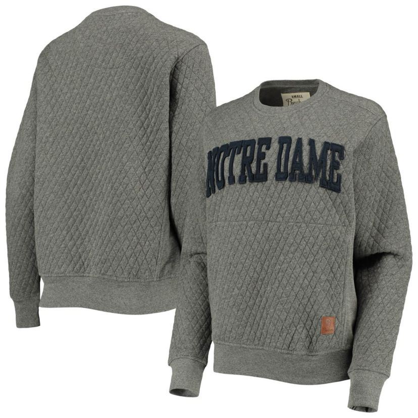 NCAA Notre Dame Fighting Irish Moose Quilted Pullover Sweatshirt