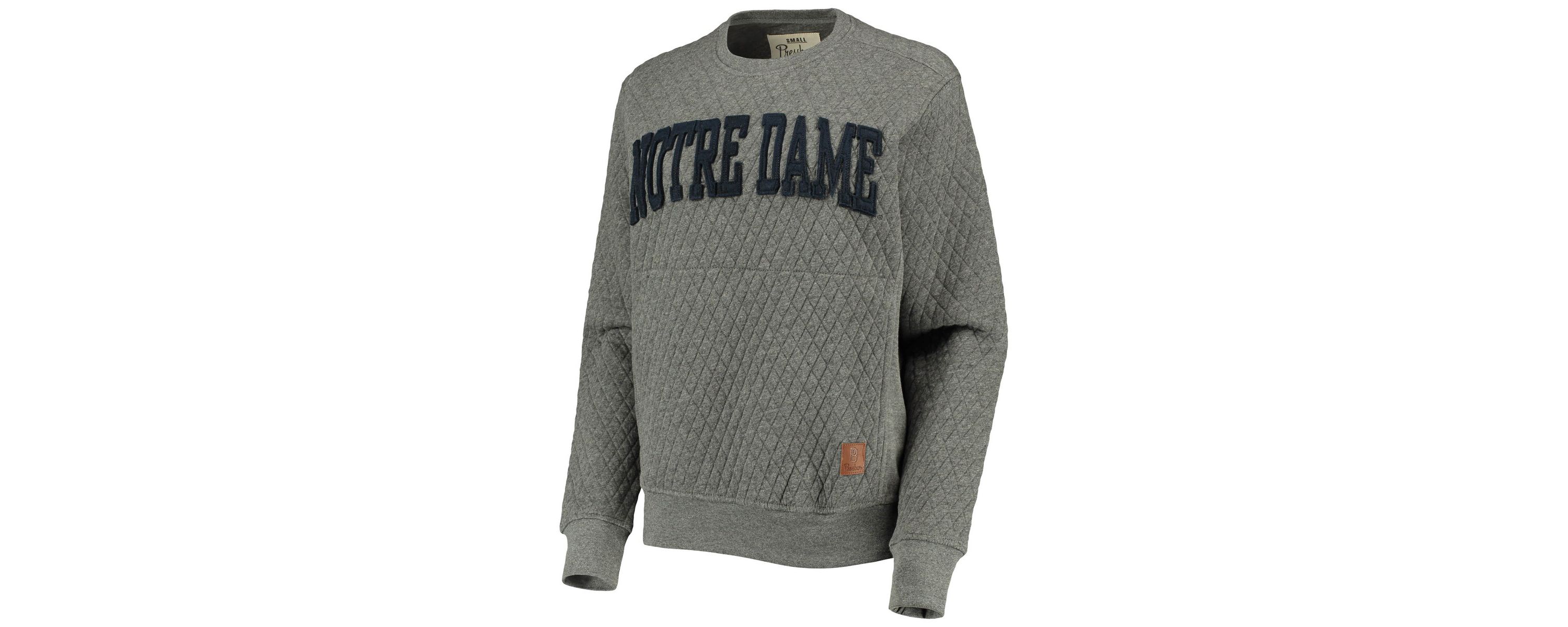 NCAA Notre Dame Fighting Irish Moose Quilted Pullover Sweatshirt