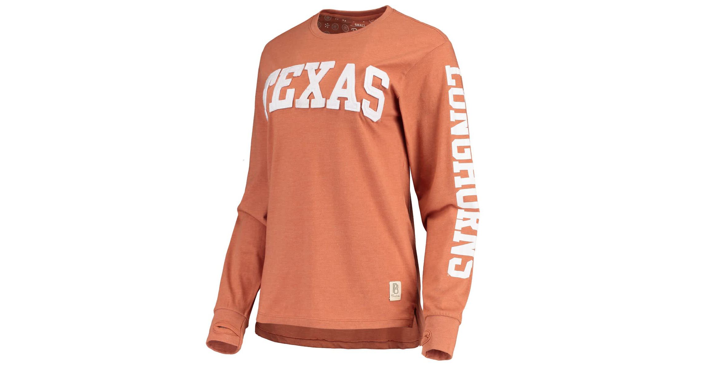 NCAA ed Texas Texas Longhorns Two-Hit Canyon Long Sleeve T-Shirt