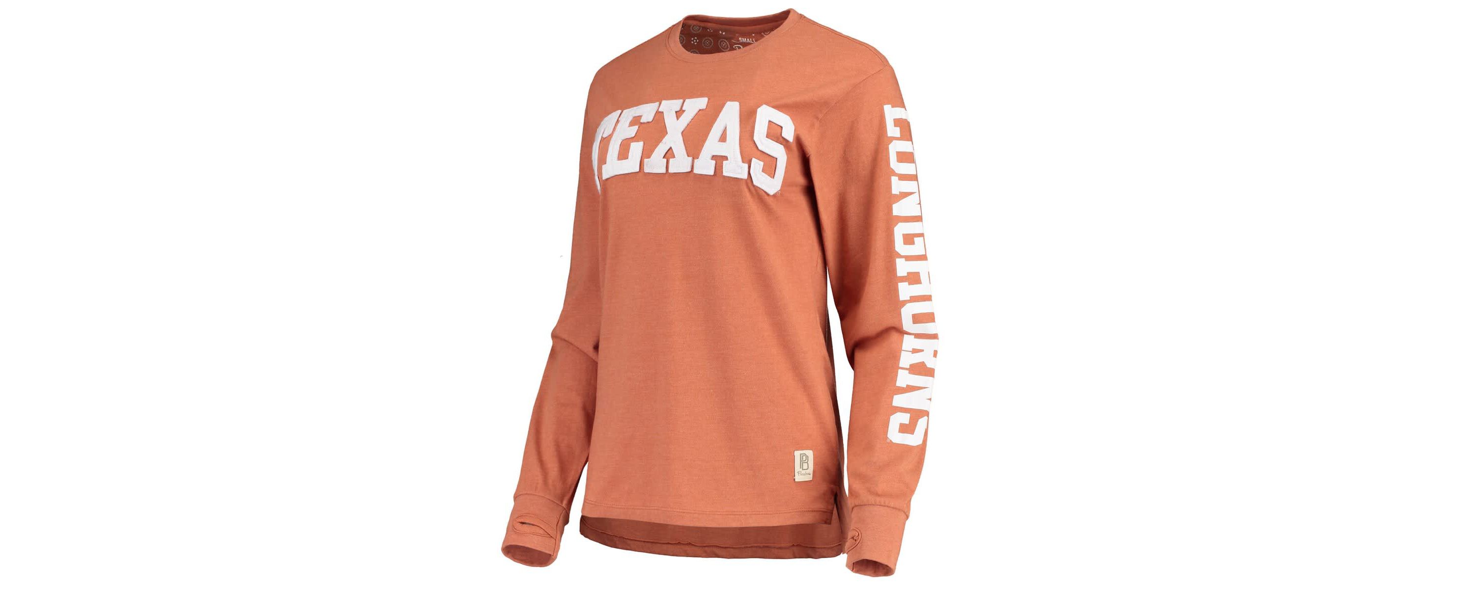 NCAA ed Texas Texas Longhorns Two-Hit Canyon Long Sleeve T-Shirt