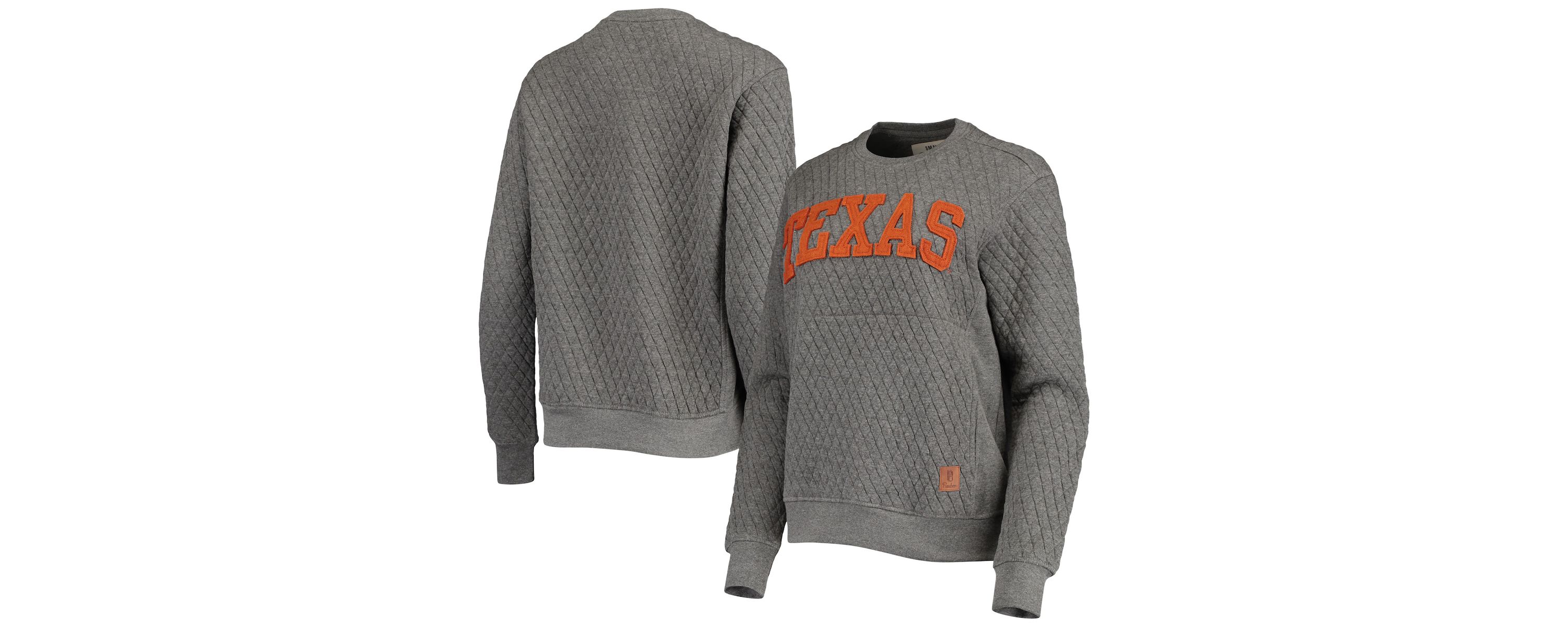 NCAA Texas Longhorns Moose Quilted Pullover Sweatshirt