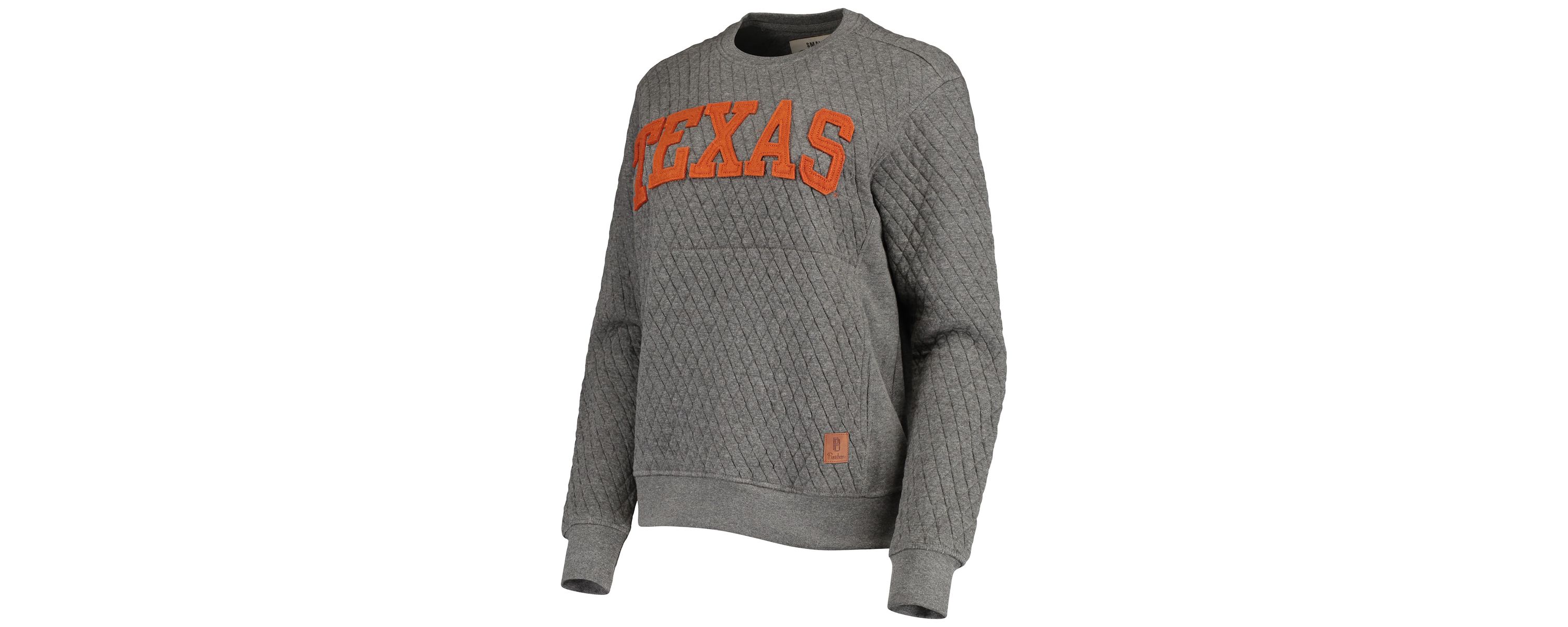 NCAA Texas Longhorns Moose Quilted Pullover Sweatshirt