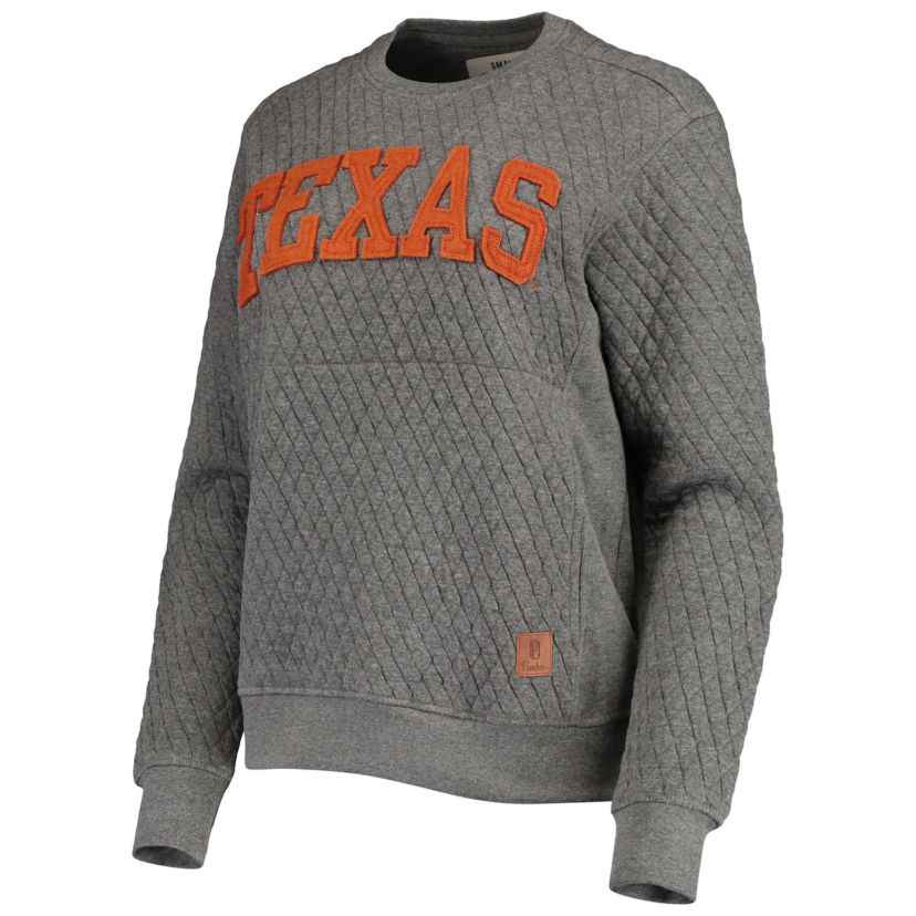 NCAA Texas Longhorns Moose Quilted Pullover Sweatshirt
