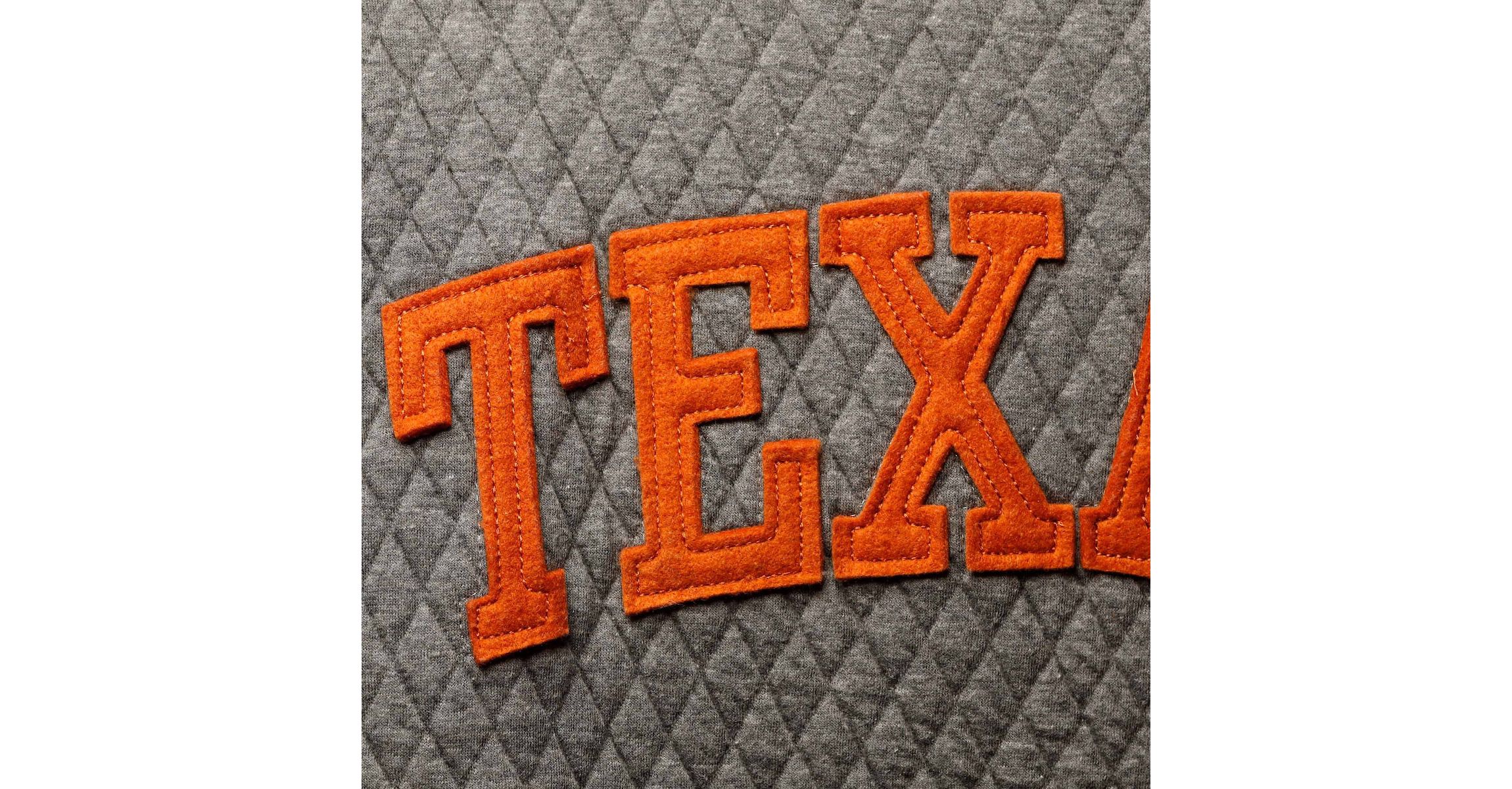 NCAA Texas Longhorns Moose Quilted Pullover Sweatshirt