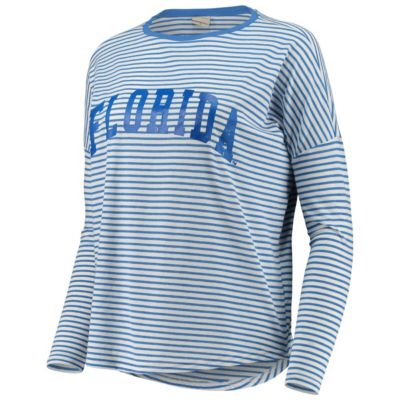 NCAA Florida Gators Melange Striped Boxy Long Sleeve T-Shirt