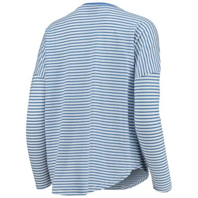 NCAA Florida Gators Melange Striped Boxy Long Sleeve T-Shirt