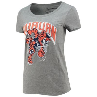 NCAA ed Auburn Tigers Vintage Basketball Tri-Blend T-Shirt