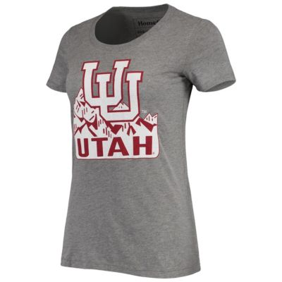 NCAA ed Utah Utes Vintage Mountains Tri-Blend T-Shirt