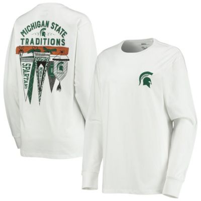 NCAA Michigan State Spartans Traditions Pennant Long Sleeve T-Shirt