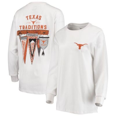 NCAA Texas Longhorns Traditions Pennant Long Sleeve T-Shirt