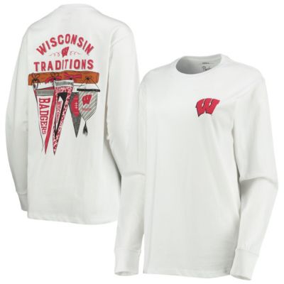 NCAA Wisconsin Badgers Traditions Pennant Long Sleeve T-Shirt