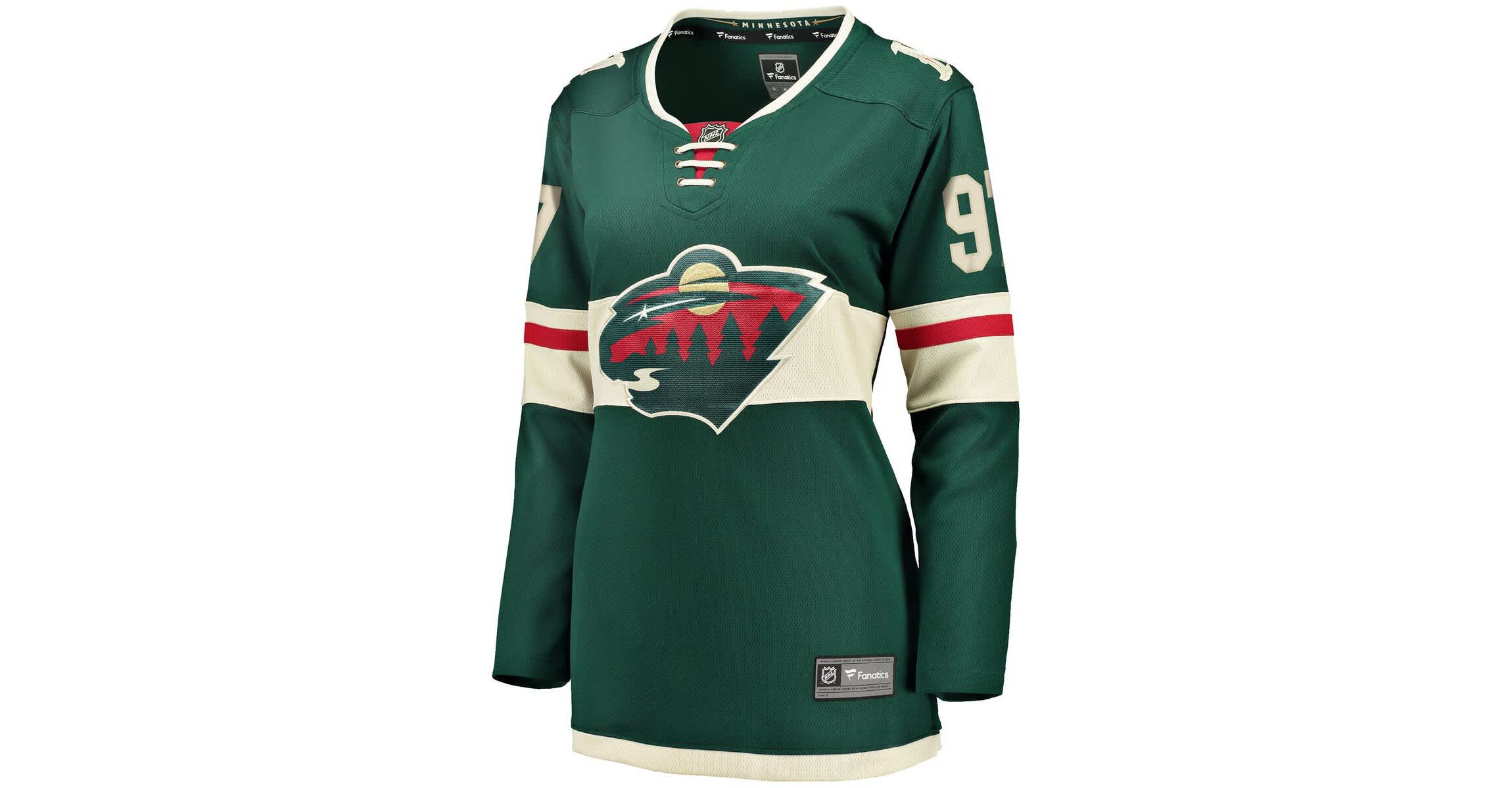 NHL Fanatics Kirill Kaprizov Minnesota Wild Home Breakaway Replica Jersey