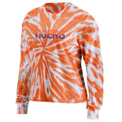 NCAA Clemson Tigers Tie-Dye Long Sleeve T-Shirt