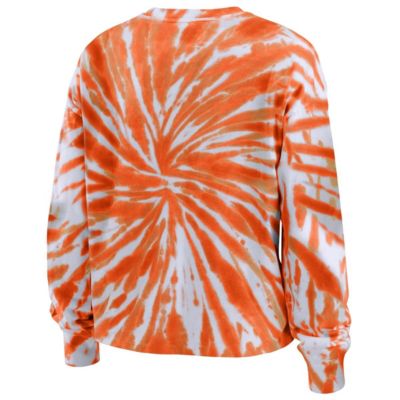 NCAA Clemson Tigers Tie-Dye Long Sleeve T-Shirt