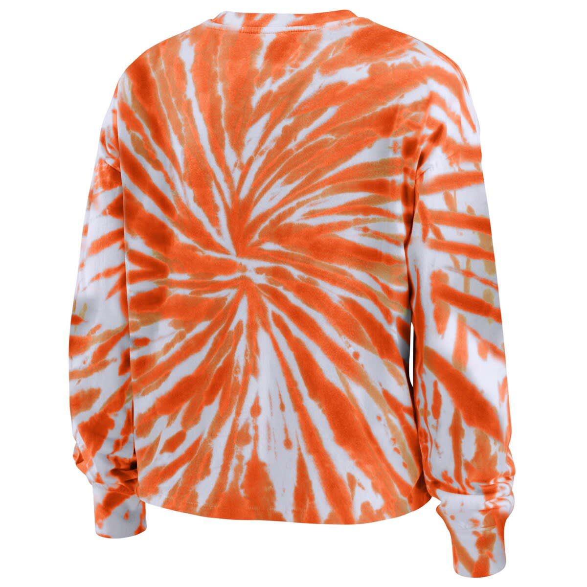 NCAA Clemson Tigers Tie-Dye Long Sleeve T-Shirt