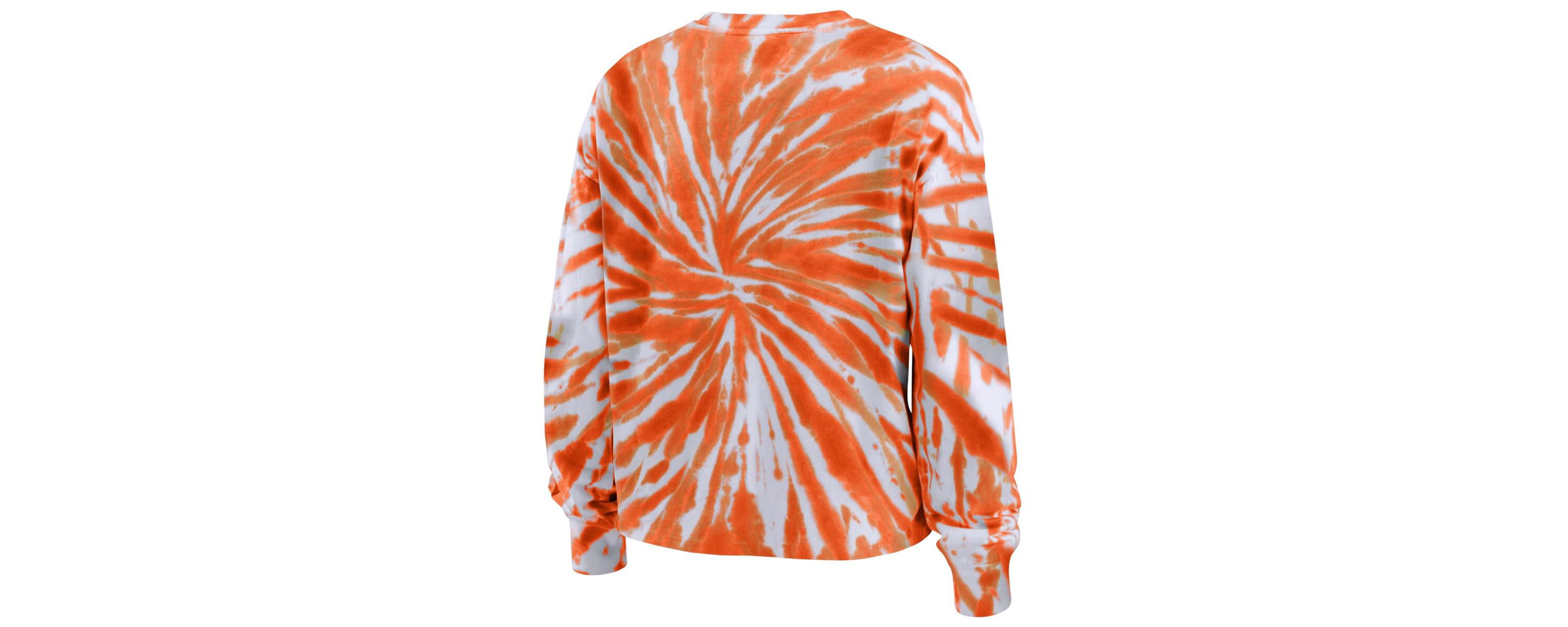 NCAA Clemson Tigers Tie-Dye Long Sleeve T-Shirt