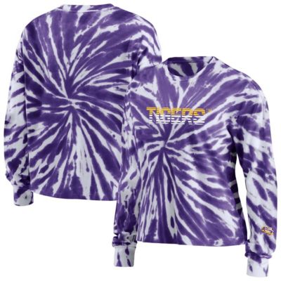 NCAA LSU Tigers Tie-Dye Long Sleeve T-Shirt