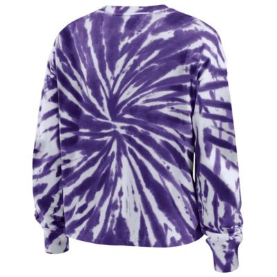 NCAA LSU Tigers Tie-Dye Long Sleeve T-Shirt