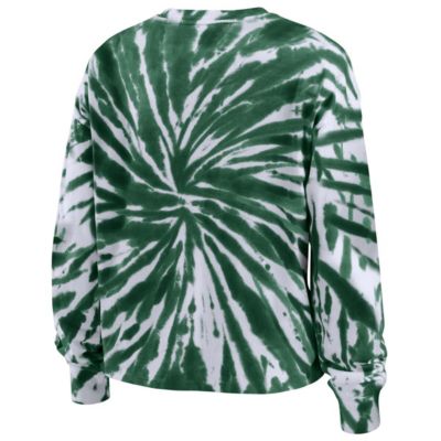NCAA Michigan State Spartans Tie-Dye Long Sleeve T-Shirt