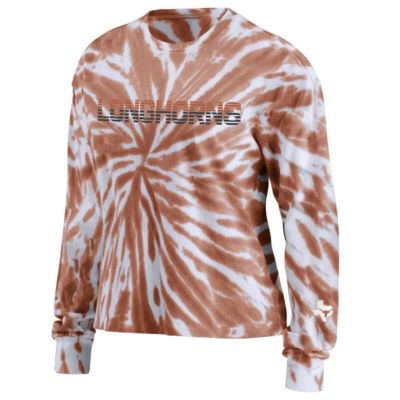 NCAA Texas Longhorns Tie-Dye Long Sleeve T-Shirt