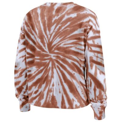 NCAA Texas Longhorns Tie-Dye Long Sleeve T-Shirt