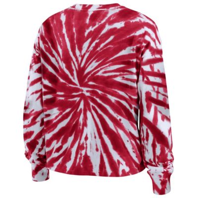 NCAA Wisconsin Badgers Tie-Dye Long Sleeve T-Shirt