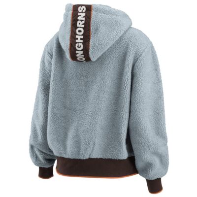 NCAA Texas Longhorns Sherpa Full-Zip Hoodie