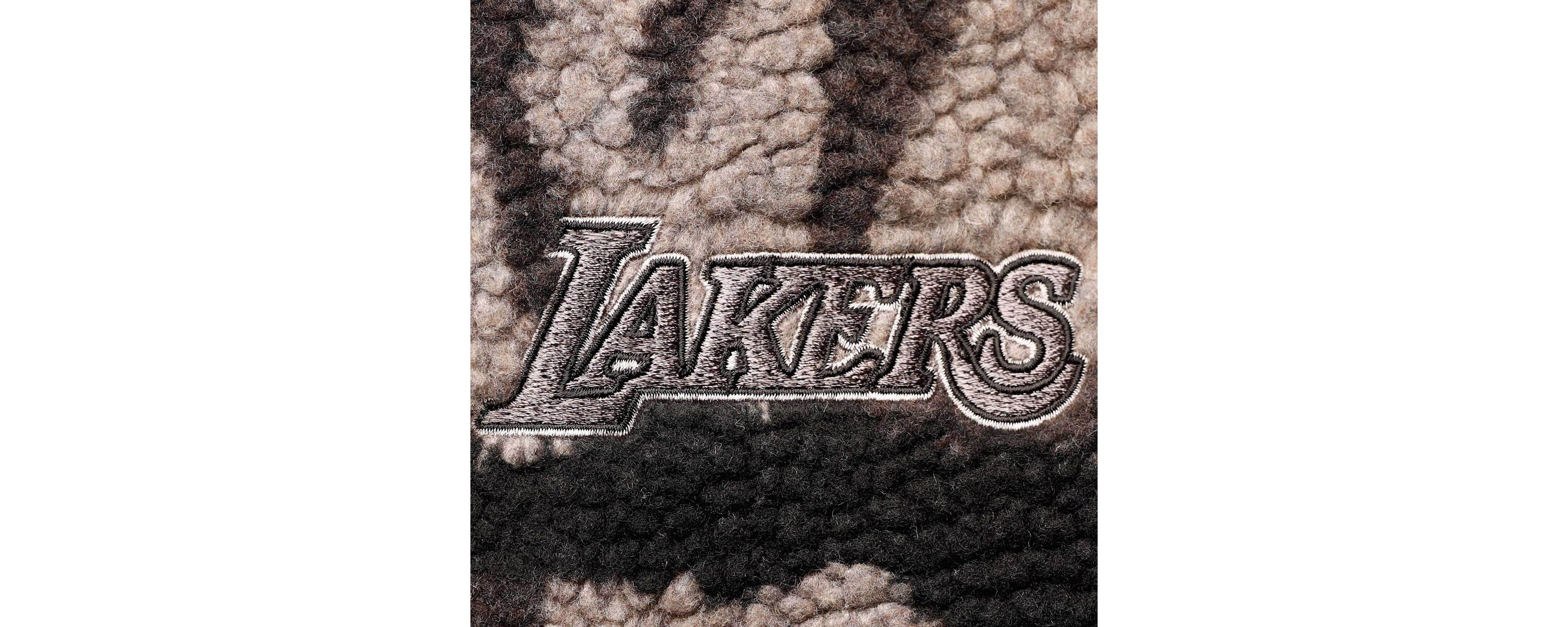 NBA Los Angeles Lakers Sherpa Full-Zip Bomber Jacket