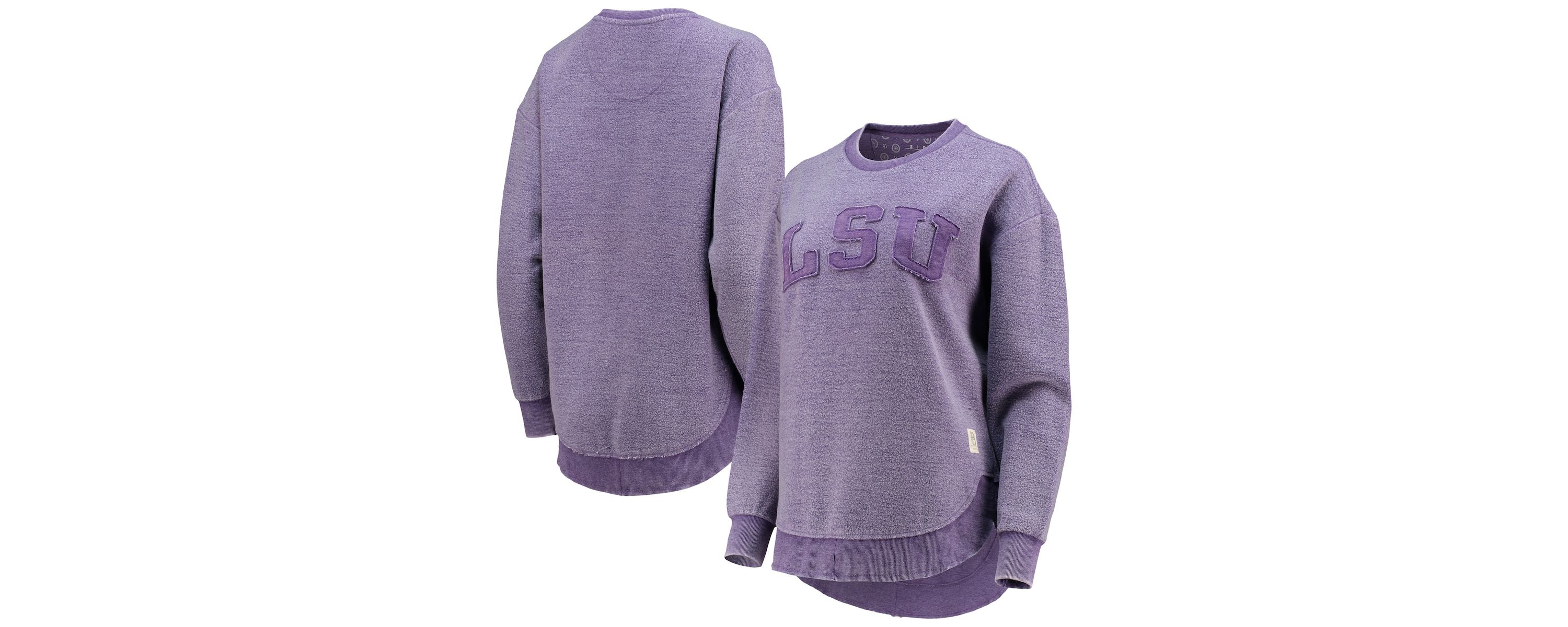 NCAA LSU Tigers Ponchoville Pullover Sweatshirt