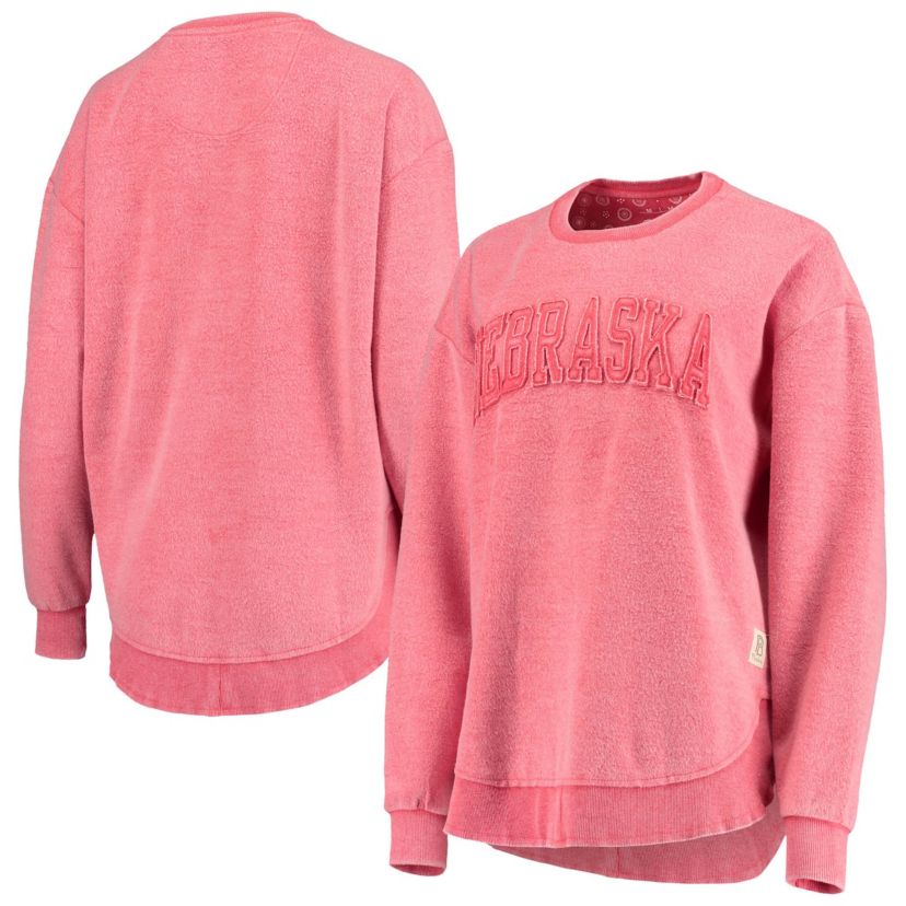 NCAA Nebraska Huskers Ponchoville Pullover Sweatshirt