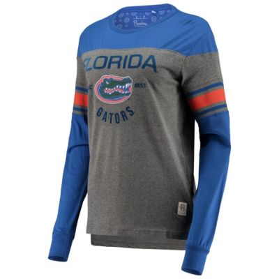 NCAA ed Florida Gators Lizzy Flocking Striped Long Sleeve T-Shirt